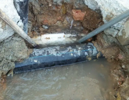 云梦测漏水之水管漏水